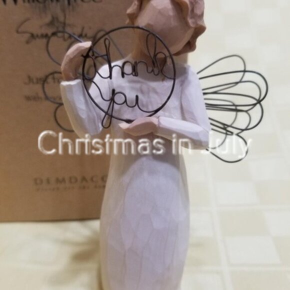 Willow Tree Susan Lordi Just for You with Sincere Thanks Angel #26166 - Picture 2 of 3